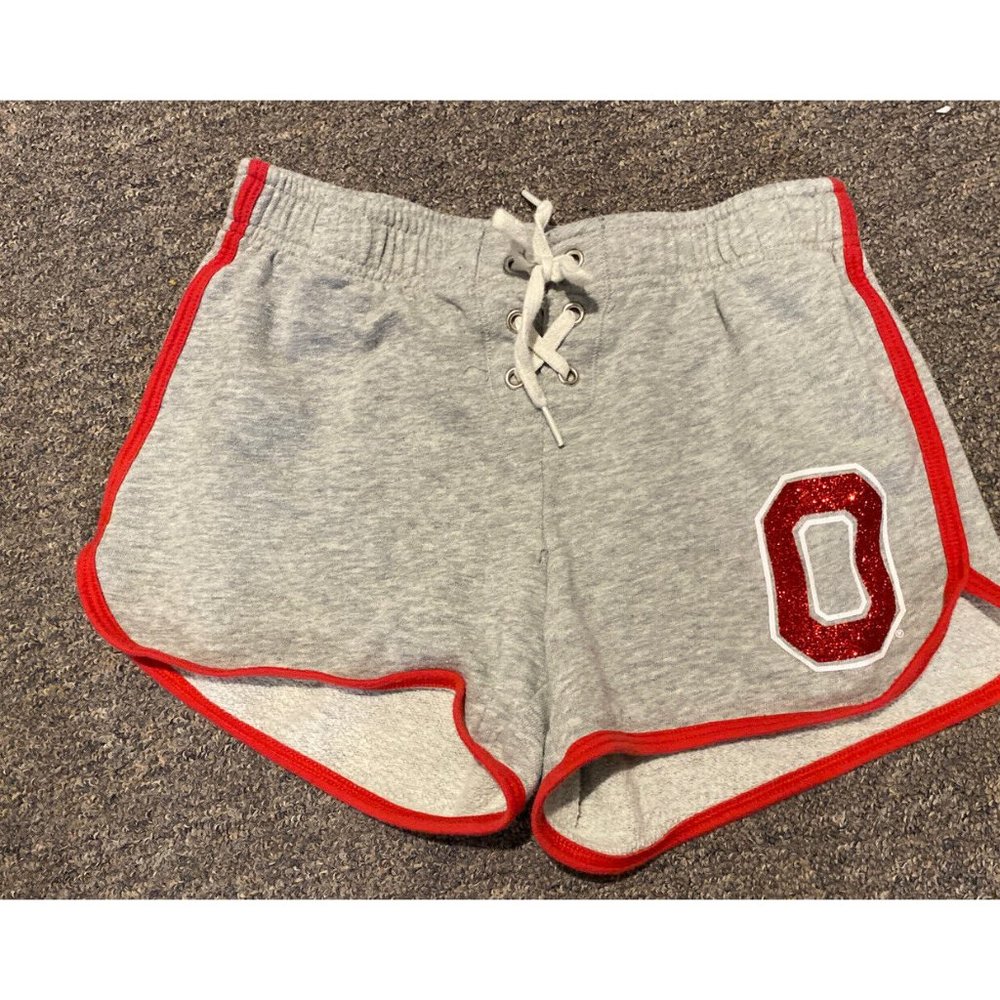 Justice Shorts Ohio Orangemen Football Shorts 12 Sparkle grey